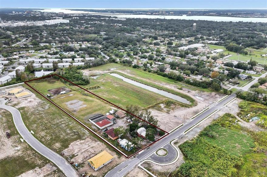 Rare GEM available - acreage in town, close to everything. This 3.22 acre parcel is currently zoned A1. Fantastic development opportunity with possibilities galore. Surrounded by new homes in Glen Creek Community. This property consists of two older homes 5 BR 1 Bath and 4 BR 1 bath and a barn. The homes are currently rented. Future land use is Res-6. Opportunity awaits!