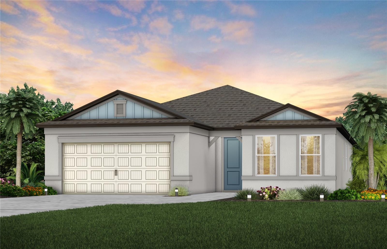 Under Construction. Enjoy all the benefits of a New Construction Home in the Pulte Homes community of Silverlake, ideally located in Lake Alfred, FL, just minutes from I-4 and US-17. This community provides easy access to Lakeland and the Greater Orlando Area and will offer resort-style amenities, including a covered cabana clubhouse, pool, playground, and more. Plus, this community is Water Start Certified, so you’ll enjoy monthly energy savings!
With an open-concept home design, this popular Medina floor plan has all the upgraded finishes you've been looking for. The gourmet kitchen showcases a spacious center island with a large single-bowl sink, white cabinets, 3cm quartz countertops with an 8”x9” white hexagon tiled backsplash, and Whirlpool stainless steel appliances including a dishwasher, range, microwave and refrigerator.
The bathrooms have matching white cabinets, quartz countertops, comfort-height commodes and dual sinks, a linen closet, a private commode, and a walk-in shower in the Owner's bath. Luxury vinyl plank flooring is in the main living areas and flex room, 12” x 24” tile is in the baths and laundry room, and stain-resistant carpet is in the bedrooms.
This home makes great use of space with a versatile enclosed flex room, a convenient laundry room with washer and dryer and additional storage in the HVAC closet, an oversized gathering room, and a 2-car garage.
Additional upgrades include 4 LED downlights in the gathering room, pendant prewiring in the kitchen, upgraded door hardware, whole house faux wood blinds, tray ceiling at the gathering room, sliding glass door at cafe and a Smart Home technology package with a video doorbell.
Enjoy peace of mind with Pulte’s transferable, 10-year Limited Structural Warranty that covers materials and workmanship in the 1st year, workability of plumbing, electrical, HVAC, and other mechanical systems through the 2nd year, various types of water infiltration and internal leaks through the 5th year, and the structural integrity of the home through the 10th year. Plus, we’re currently offering limited-time incentives and below-market rates!