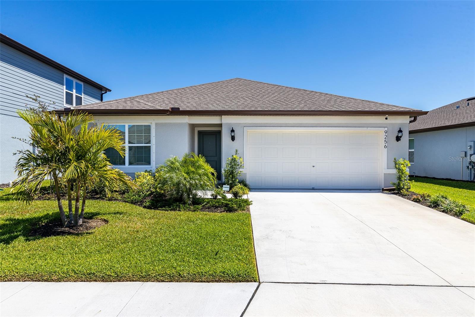 Excellent location in the highly sought-after resort style community of North River Ranch! Pleasantly curb appeal with nicely landscaped front yard. Desirable and practically new house featuring 1,849 SF., 4 beds, 2 baths and 2 car garage. This home has the perfect open floor plan and no stairs. Large glass-sliders on the family room allows the light to shine-through from the backyard to the lanai with panoramic-views of the tranquil pond! Neutral tones throughout provide a blank canvas to accommodate any décor! Gourmet kitchen opens to all living areas featuring: quartz counter top, subway tile backsplash, white upgraded cabinetry, large central island and stainless steel appliances. Spacious breakfast nook with views of the sparkling pond and backyard with room for a future pool. Look no more, this truly beautiful home encapsulates perfect modern living! The bedrooms are generously sized, and owner’s suite is spacious with a large walk-in closet, water views and porcelain tail. Master bathroom has dual vanities and tiled shower. North River Ranch offers resort-style pools, clubhouse, fitness center and game room. The community also has walking trails, playground, sports fields, and many more to come! Walking distance from Barbara Harvey Elementary and Parrish Community High. New shopping, Publix, restaurants, and college campus are coming soon to the area.
