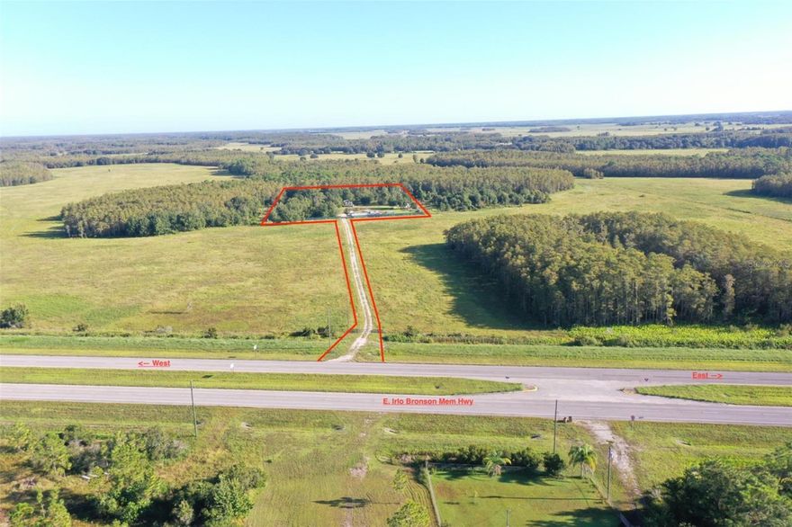 Discover your own private retreat on this 2.5-acre parcel, tucked away yet conveniently accessible via US-192. Surrounded by open ranch land, this property offers true seclusion with no nearby neighbors—the perfect canvas for your dream home, hobby farm, or private getaway.

With power already on site, you’re one step closer to making your vision a reality. Enjoy the freedom, privacy, and space that few properties can provide, all while staying just minutes from major roadways, shopping, and everyday conveniences.

Whether you dream of building your forever home, creating a private retreat, or simply investing in Florida land, this property delivers a rare opportunity to own a slice of paradise.