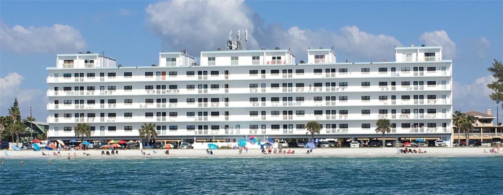 Sunset Chateau - Sunset Beach 1 bedroom 1 bath Gulf front unit. Now is your opportunity to purchase this Gulf front property at a great price.
The pool scheduled to be re-installed within the next 6 months.
Stunning Gulf front and Intracoastal views. This diamond in the ruff needs a little TLC. Short term rentals are ok - great rental potential. Open floor plan, bar area off kitchen with separate dinette area. Views from kitchen, living and bedroom.