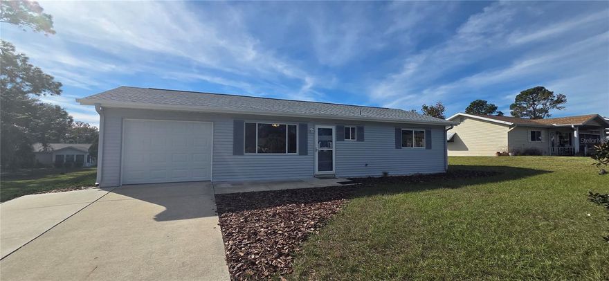 Come check out this well-maintained 2-bedroom, 2-bathroom in the gated 55+ community of Palm Cay. The property features a one car garage, an inside laundry area, new paint and roof, stainless steel appliances, and a screened back lanai perfect for enjoying your morning coffee or evening breeze. Palm Cay offers excellent amenities, including a community pool, shuffleboard, tennis courts, and a clubhouse, all within a welcoming and active neighborhood. The home is conveniently located near shopping, restaurants, and hospitals, and is just a short drive from the World Equestrian Center. Schedule your showing today!