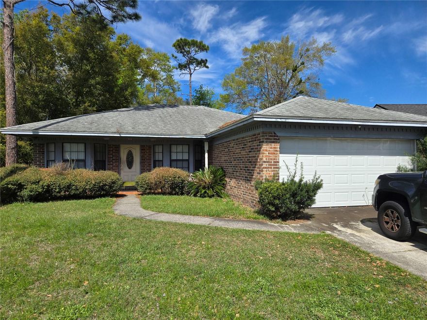 Short Sale. Spacious 3-bedroom, 2-bath home located in a quiet, established neighborhood in North Jacksonville! This property offers a functional split-bedroom floor plan with a spacious living area, perfect for both relaxing and entertaining. The kitchen features ample cabinet and counter space and opens to the dining area for easy flow. The primary suite includes a private bath and generous closet space, while the additional bedrooms are well-sized and versatile. Enjoy a large backyard with plenty of room for outdoor activities, pets, or future improvements. Conveniently located near shopping, dining, schools, and major roadways, this home provides easy access to everything Jacksonville has to offer. Great opportunity for homeowners or investors alike—schedule your showing today!
