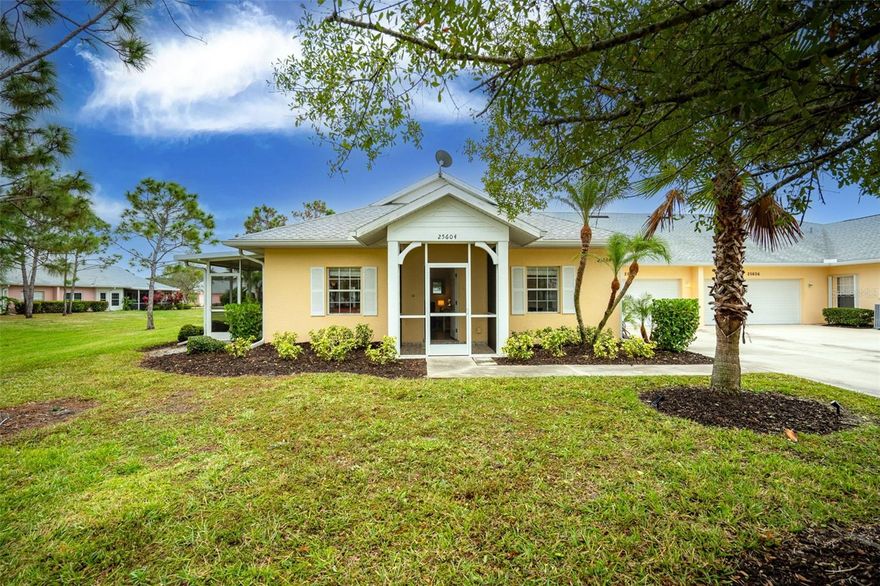 NEW LISTING in Heratage Lake Park in Punta Gorda FL.  This home is located close to the club house and community pool.  The home comes turnkey furnished including many items in the garage. Originally this home was advertised as a 3 bedroom when it was new.  The third bedroom does not have a closet.  The owner used it as an office.  This home has a beautifull club house and a lovely inviting community pool.  I look forward to taking a potential new buyer to this home.  
I look forward to showing you the perfect home.