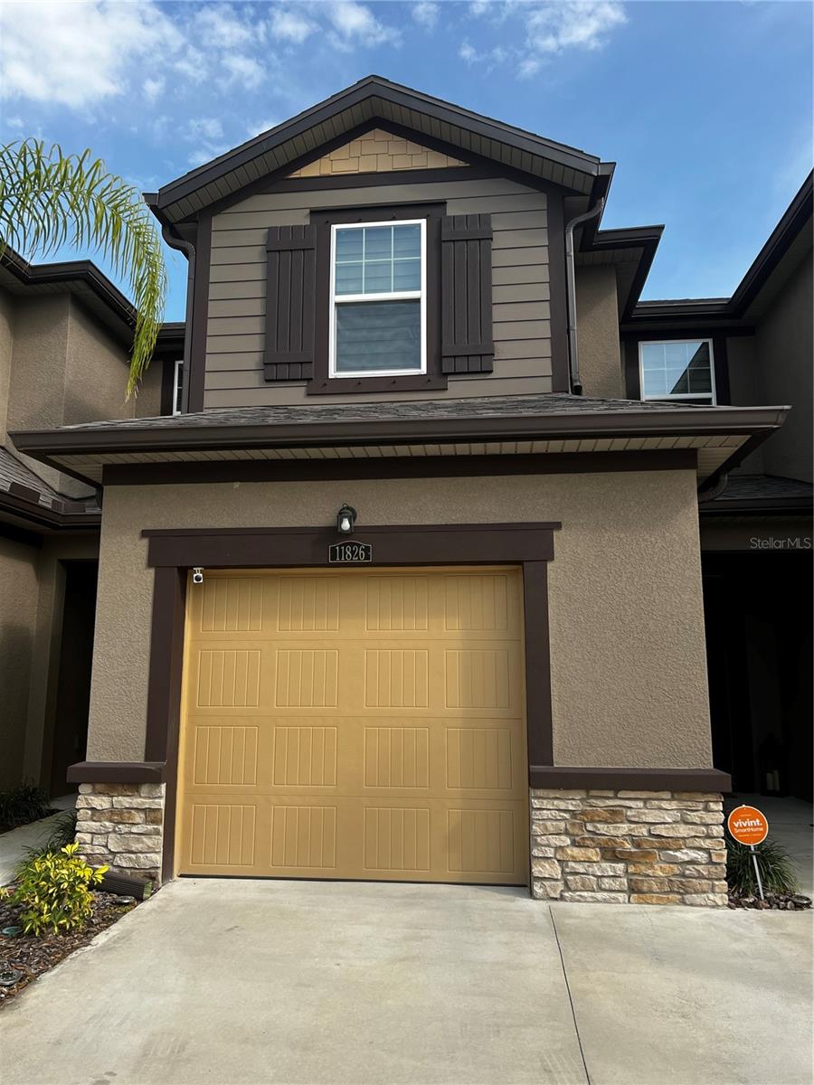 Fantastic opportunity to rent this meticulously maintained 3 bedroom, 2.5 bath townhome in great location in Harmony at Lakewood Ranch. Built in 2021, the first floor features a spacious living room, kitchen with quartz island and bar, stainless steel appliances, dining area, powder room, ample storage, and screened patio. The second story features a spacious primary bedroom with walk-in closet, dual vanity sinks, and shower. The two guest bedrooms are separated by the interior laundry room and loft area along with guest bath and tub. Flooring throughout is luxury vinyl tile and ceramic tile, NO carpet. Custom window treatments throughout!! One-car attached garage has been extended for extra parking. The seller has made many upgrades throughout and it shows like a model home. The community has a clubhouse, pool and gym. Close to major highways, shopping, churches, parks, pickleball courts, schools and MORE!! Property is available for sale and/or lease purchase. Move-in date is flexible. Rental insurance is required. Located close to LECOM.