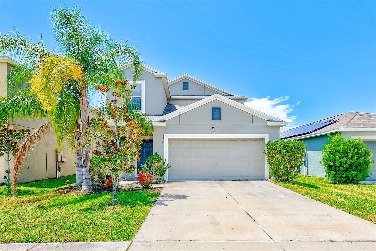 PRICED TO SELL QUICKLY!! Spacious 5 Bedroom Home in Riverview’s Fern Hill Community!! Welcome to this beautifully maintained 5 bedroom, 2.5 bathroom, 2,415 sq. ft. single-family home located in the highly sought-after Fern Hill community of Riverview. Built in 2019, this home offers peace of mind with all major components only six years old. Step inside and you’ll be greeted by tall ceilings, fresh interior paint, and brand-new luxury vinyl plank flooring that flows seamlessly throughout the main living areas. The open-concept floor plan is designed for both comfort and entertaining, with plenty of natural light filling the space. The primary bedroom is conveniently located downstairs, offering privacy and ease of access. Upstairs, you’ll find four additional spacious bedrooms and a loft area that’s perfect for a home office, playroom, or flex space. Outside, enjoy a nice backyard with room to create your own outdoor retreat. The Fern Hill community features amenities such as a pool, playground, and walking trails, adding even more value to your lifestyle. This home is priced to sell quickly, vacant, and easy to show. Don’t miss the opportunity to make this move-in ready home yours—schedule your tour today!