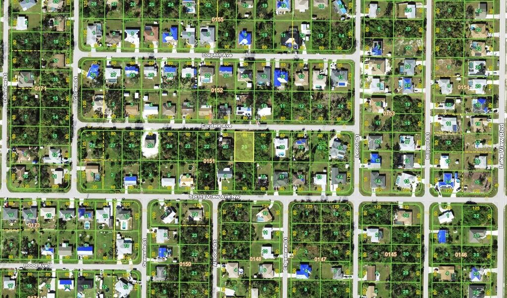 Photo of 831 Cordele Avenue NW, Port Charlotte, FL 33948 (MLS # C7521046)