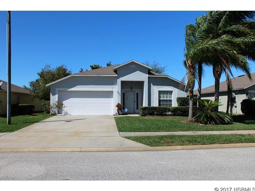 Well maintained home in Majestic Oaks. Every sq. ft. of this home has a/c, if you are looking to use the garage and Florida room year round this is the home for you! There is new tile throughout, 2 large walk in closest in the master bedroom, newer stainless steel appliances in the vaulted kitchen overlooking the living room,  hurricane shutters, screen for the 2 car garage door, newer a/c. This home is move in ready. All measurements are approx. ;Water: City