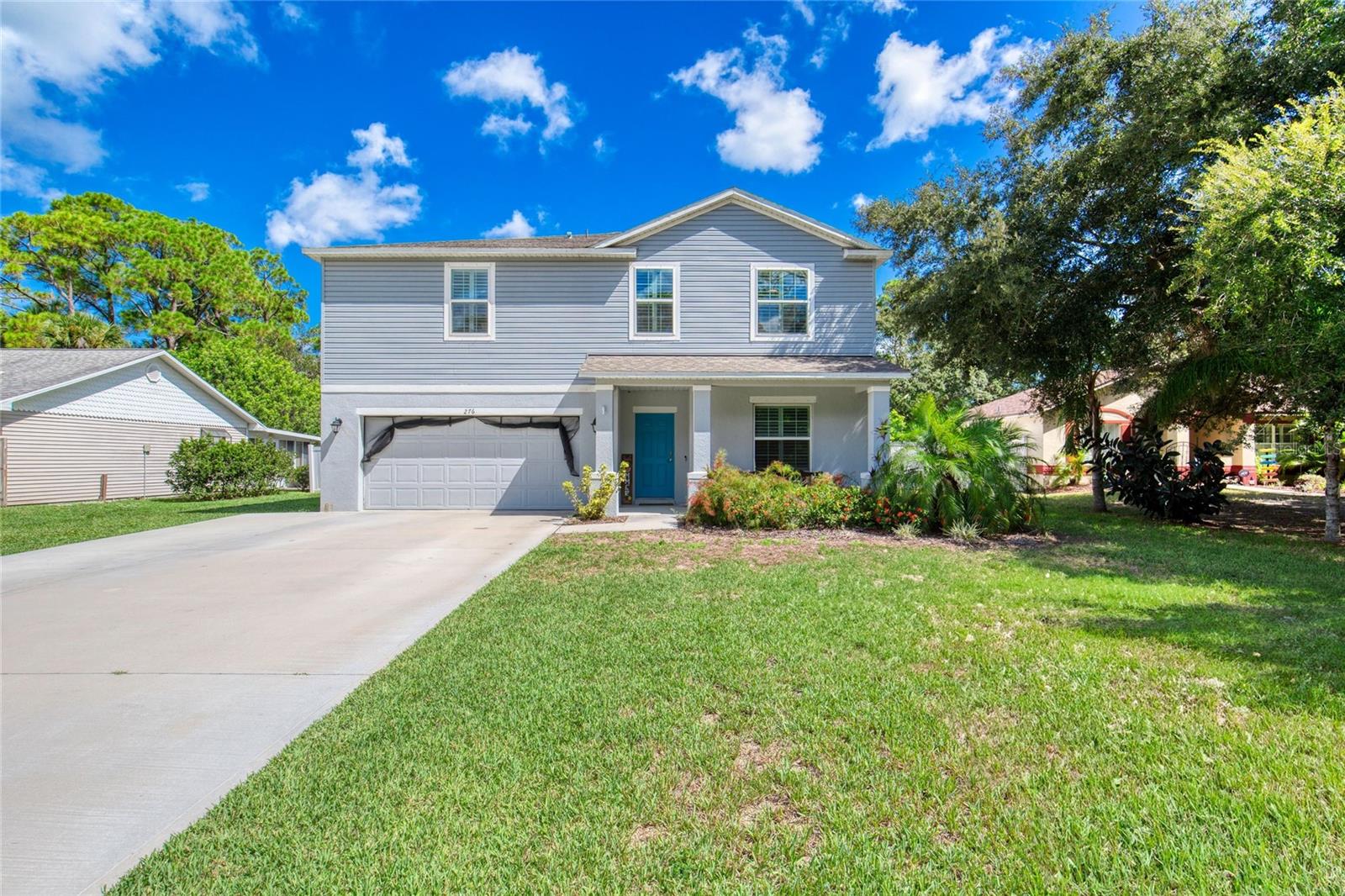 Built in 2023 by Maronda Homes, this stunning 6 bedroom, 3 bathroom home offers just under 3,000 sq. ft. of living space—a rare find that blends modern construction with exceptional functionality. With no HOA, you'll enjoy the freedom to truly make this property your own. The home sits on an oversized lot with an extended driveway and ample parking, perfect for an RV, boat, or multiple vehicles. Step into the backyard and you'll find a fully fenced, expansive yard with endless potential. Whether you dream of building a pool, outdoor kitchen, or full backyard retreat, the space is ready—and pool sketches have already been designed by the current owner to spark your imagination. Inside, the home boasts a versatile floor plan with plenty of room for family, guests, or even a home office setup. With nearly 3,000 square feet, there's no shortage of space for entertaining, relaxing, or creating the lifestyle you've been searching for.
Don't miss the chance to own this incredible home just minutes from the beach, combining modern comfort, abundant space, and unbeatable flexibility.
