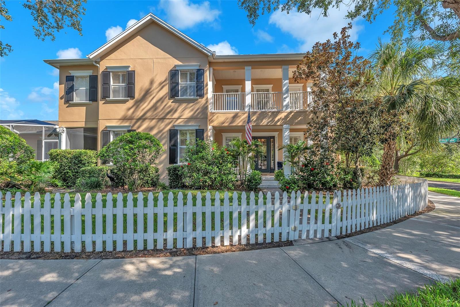 Discover this stunning 4-bedroom, 3.5-bath pool home in the highly sought-after Winthrop Village of Riverview, boasting a brand-new roof (2025) and over 3,100 square feet of thoughtfully designed living space. The heart of the home is its gourmet kitchen, featuring a Café built-in oven, speed oven/microwave, Bosch dishwasher, and a gas range with hood. A spacious center island and oversized breakfast bar flow seamlessly into the family room, anchored by a cozy gas fireplace, perfect for gatherings. Adjacent, a butler’s pantry and walk-in pantry elevate functionality.
Step outside through the glass slider to the enclosed paver lanai and heated saltwater pool, complete with a safety fence for peace of mind. The first floor also offers a versatile den/office with French doors, a powder bath, and a flexible space ideal for a playroom, dining room, or study—tailor it to your needs. Upstairs, the primary suite impresses with a private seating area, built-in shelving, customized walk-in closet, and a resort-style en-suite bathroom. Enjoy morning coffee or evening cocktails on the private balcony. The second bedroom includes its own en-suite bath, while two additional bedrooms share a full bathroom with a dual-sink granite vanity. An upstairs laundry room with a utility sink adds convenience.
Additional highlights include plantation shutters throughout, overhead garage storage, and a water filtration system. Winthrop Village offers top-rated charter schools, a neighborhood pool, and unbeatable convenience with Publix, Starbucks, restaurants, and daily shopping within walking distance. A new playground is on the way! With easy access to the Crosstown and I-75, Tampa Bay’s best is at your doorstep. Schedule your private showing today!