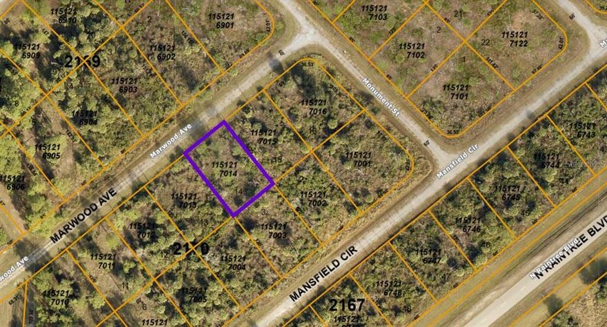 FLOOD ZONE X! No HOAs with fees or deed restrictions or CDDs. Not on the North Port Scrub Jay list 4/8/22 - please reconfirm during due diligence to ensure nothing has changed. North Port is the 7th largest land mass in Florida-the 110th largest in the country!! The growth and potential are absolutely amazing. Conveniently located to shopping, dining, parks, and all that up and coming North Port has to offer (where so much of the city is new and still being built!) including the new Braves Spring Training Stadium. Many beaches located within a 35 minute drive from this lot. New construction is everywhere you look and you can be part of the action. Information about local builders is available upon request. Also great for self directed IRAs, 401Ks and other investment portfolios.