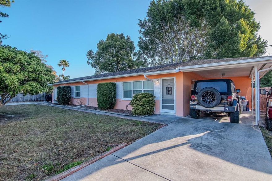 Check out this fantastic duplex in **Big Acres Subdivision** in Largo! Conveniently located within walking distance to Harbor Bluffs, Indian Rocks Road, and Suncoast Hospital, this property offers both comfort and convenience. Each unit features 2 bedrooms and 1 bathroom with tile flooring throughout, plus a detached utility room for added storage and functionality. The property also boasts spacious, fully fenced backyards—perfect for tenants to enjoy outdoor living. Major updates include A/C units installed in 2018 and 2023, sewer lines replaced, and a roof installed in 2008 by the previous owner.This is an easy-to-maintain, income-producing duplex in a highly desirable location. Call today to schedule your showing!