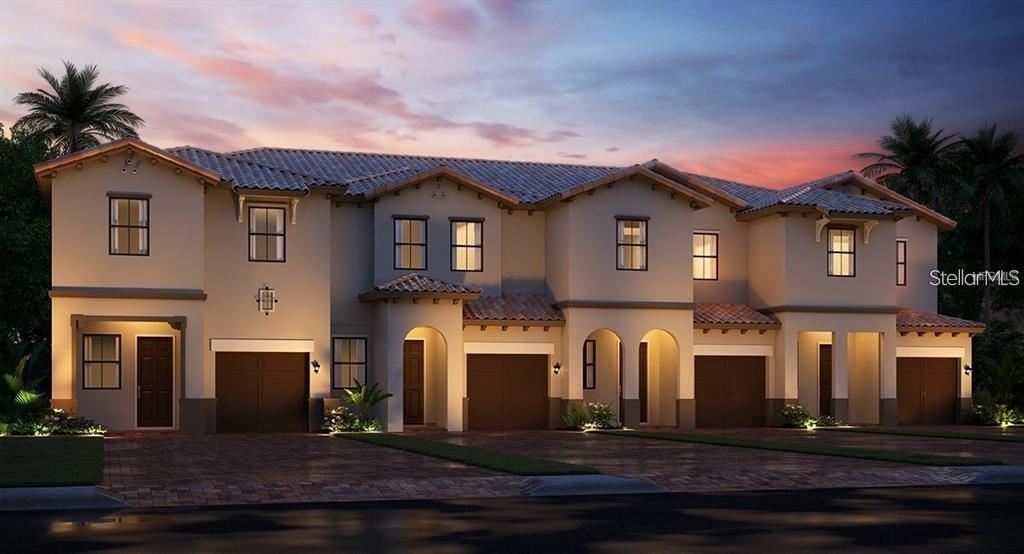 Feel like you are on vacation everyday with this extraordinary luxurious townhouse. Your brand-new staycation will feature three spacious bedrooms, plus two and one-half bathrooms. The covered entry leads into an elegant dining room which connects to a spacious great room which overlooks the kitchen. There is an appealing lanai perfect for relaxing and enjoying the scenic community. Introducing Champions Gate NEWEST community, The Trails at the Vistas! Located very close to The Omni's Golf Club making these New Homes PERFECT for avid golfers and nature lovers! Tee off at one of two nationally-recognized, Greg Norman-designed golf courses or any of the 54 holes of golf within steps of the Vistas. Currently under development, downtown ChampionsGate will also offer premier restaurants and shopping conveniently close to the Vistas. Located just minutes away from Walt Disney World, the Omni Hotel and Resort, International Drive, and I-4, where residents and visitors of the Vistas can play, eat and shop all within minutes from their doorstep. With so much to offer, the Vistas at ChampionsGate provides limitless fun and enjoyment for anyone looking to take a break from life and Live Like a Champion!