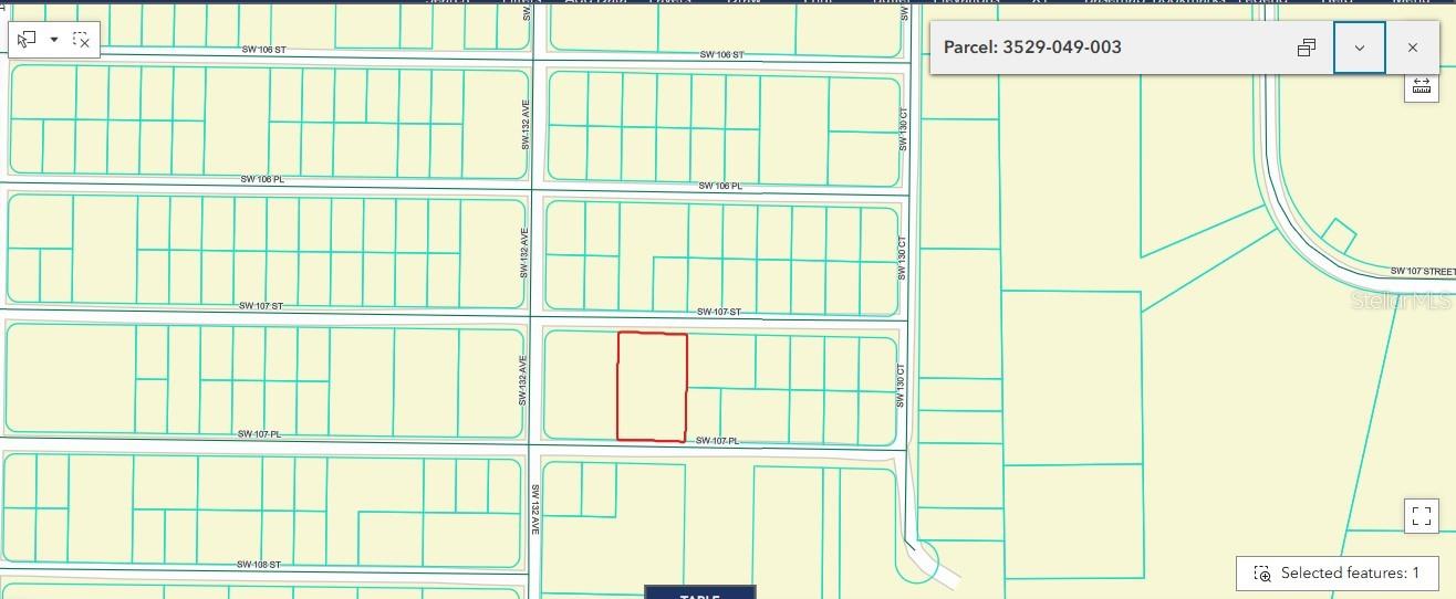 Nice buildable, sub-dividable lot in quiet SW Marion Co subdivision