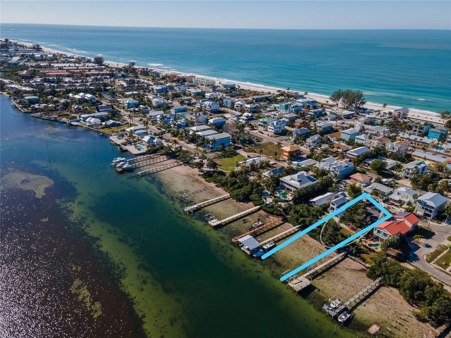 BUILD YOUR BAYFRONT DREAM HOME... Gorgeous views of the bay & Intracoastal Waterway from this property on a quiet, serene street.  Home was remediated after the hurricanes of 2024 and is now a blank slate for a new owner to create their forever home on the water. This 2/2 home has good bones, vaulted ceilings and a nice floor plan to reinvent OR raze current structure to build a magnificent bayfront home on Anna Maria Island. Ideally situated right on the bay and just a short stroll to the beach with easy access... Waterfront parcel, PI#74413.0010/9 will convey with this sale.