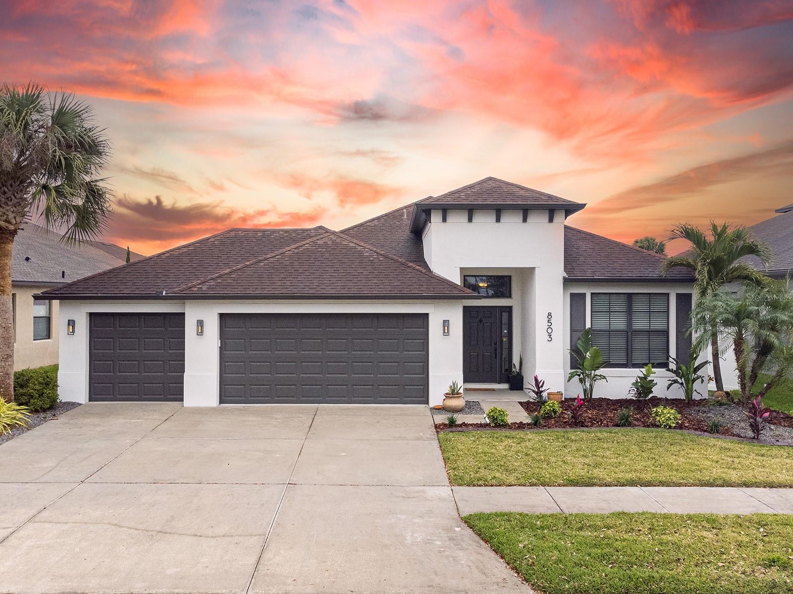 ****A rare Diamond for sale. This beautiful gem could be yours. The home is for sale in the desirable Community of Harvest Glen in NORTH Riverview. It features Three Bedrooms, a Den, two bathrooms, a large lanai, and a saltwater pool. The Chef's kitchen has lovely granite countertops and stainless steel appliances, making it unique for a family gathering. This beautiful property, which could be called your home, is highlighted by its bright, open-concept floor plan, perfect for modern living. This home offers plenty of outdoor recreation, relaxation space, and a lovely pool ideal for those special days. A perfect Den/study/office with plenty of light makes this place a unique room to empower the serenity of working. The property has an oversized 3-car garage/workshop. NOTE: The owner is a professional Drummer who uses the three-car garage as a studio, but when the buyer is approved, he will open the three-car garage as an active garage.