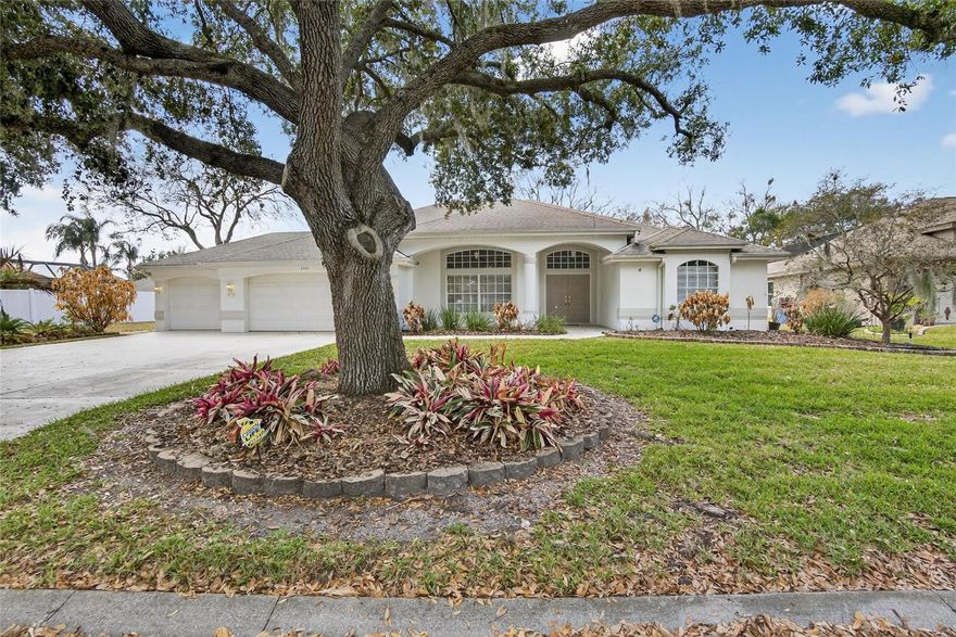 Stunning 4-bed, 3-bath home in Emerald Forest at Walden Lake — 2,464 sq ft of living space on just under ½ acre on a quiet cul-de-sac. Features include a 3-car garage, screened pool, outdoor grilling area, and mature oak trees for shade and privacy. Tile flooring through most of the home, formal living and dining rooms, and a desirable 3-way split floor plan. The versatile 4th bedroom includes a walk-in closet and its own full bath that also serves as the pool bath. Ready for new owners — great indoor/outdoor flow and plenty of space for family living and entertaining.  Schedule your private tour today before this one is SOLD.
