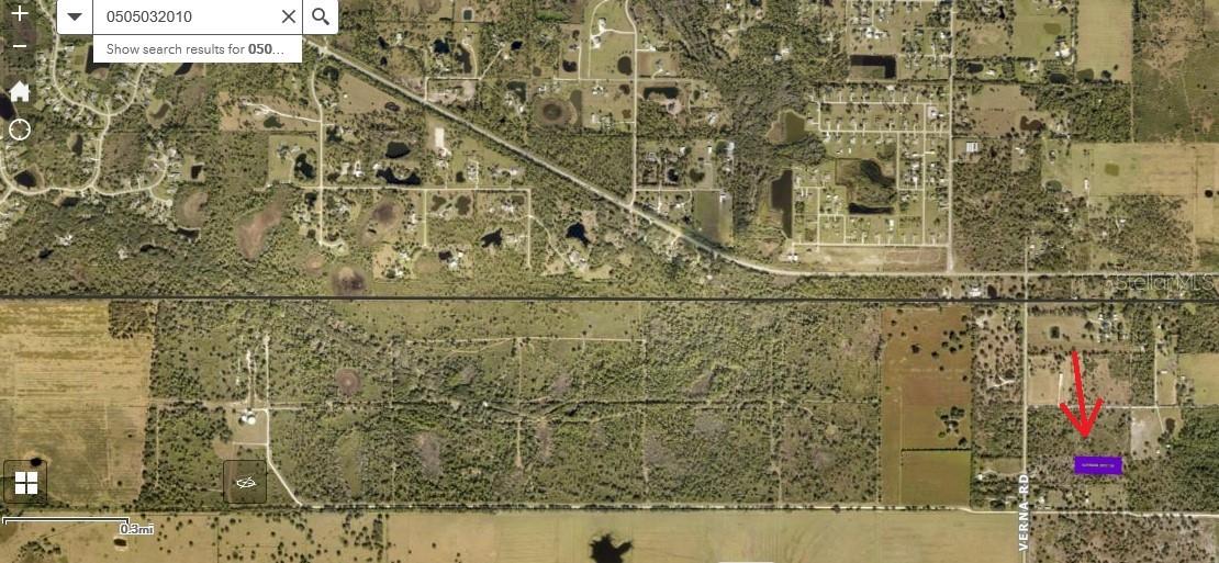 This property is 1.43 acres. According to Sarasota County Building & Zoning, based on the Plat of Record, 1 to 5 residential homes can be built on this property. Zoned for horses. It is near Lakewood Ranch close to the corner of HWY 70 and Verna Rd. Development in the area is happening at a rapid pace. This property along with the surrounding properties are ripe for development with their close proximity to HWY 70.