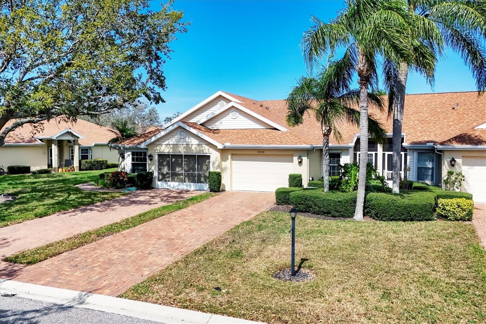 Best priced updated property in the development! Welcome to Kings Point, Sun City Center’s premier 55+ community with endless amenities—pickleball, tennis, golf, clubhouse, auditorium, events & more! This 2BR/2BA condo was updated in 2024 with new kitchen cabinets, quartz counters, tile backsplash. Newer fridge, dishwasher & range. Enjoy amazing water views from the huge enclosed lanai (approx. 270 sq. ft.), perfect for Florida indoor/outdoor living. All windows replaced. Garage has room that fits golf cart (also for sale). Additional updates: new walk-in shower, 1-year-old A/C, newer water heater, washer/dryer. Property did not flood. Mature landscaped setting just 5 mins to I-75, 20 mins to beaches, 30 mins to Tampa/Sarasota. Don’t miss this one!
