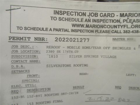 Tiny photo for 2380 SE 174th Court, Silver Springs, FL 34488 (MLS # OM722014)