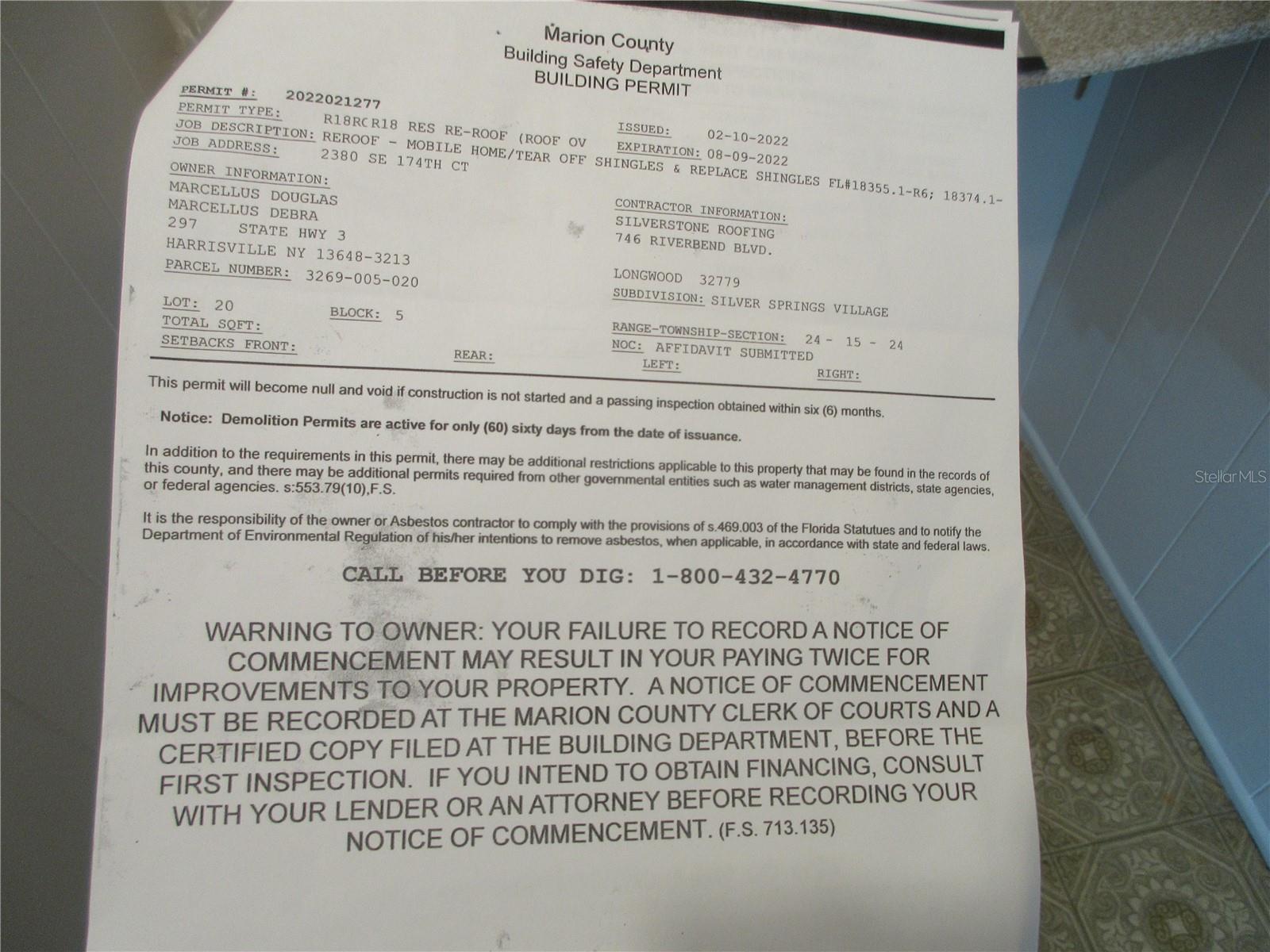 SILVER SPRINGS VILLAGE - Residential