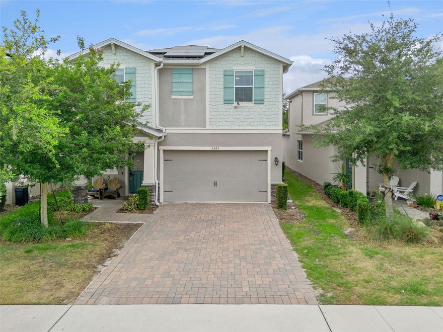 **This house comes with a REDUCED RATE through the seller's preferred lender. This is a lender-paid rate buydown that reduces the buyer's interest rate and monthly payment.**

Welcome to 2265 Emerald Springs Dr in Apopka, a spacious two-story home with an open floorplan designed for comfortable everyday living and easy entertaining. With well-connected living spaces and a layout that offers both function and flexibility, this home has the flow buyers are looking for.

Inside, the open design creates a bright and inviting feel, allowing the main living areas to connect naturally for both daily routines and hosting guests. The two-story layout provides a nice separation between gathering spaces and private retreats, while the bedroom setup offers room for family, guests, a home office, or changing household needs. The bath layout adds convenience and practicality throughout the home.

Step outside and enjoy a backyard setup made for Florida living. The screened in-ground pool and attached spa create a private place to relax, cool off, and unwind, while the surrounding deck and patio provide plenty of space for outdoor dining, lounging, and weekend entertaining. Together, these outdoor features create a welcoming extension of the home and a setting that is easy to enjoy year-round.

The community adds even more appeal with amenities that include a clubhouse, dog park, playground, and community pool, giving residents convenient access to recreation, gathering spaces, and everyday enjoyment close to home. The HOA also includes lawn care and landscaping, helping provide low-maintenance living and added curb appeal year-round.

Located in Apopka, this home is set in an area known for its residential feel, growing convenience, and easy access to shopping, dining, parks, and major roadways. The neighborhood adds to the home’s appeal with a balance of comfort, accessibility, and the everyday convenience that makes Apopka an increasingly popular place to call home.