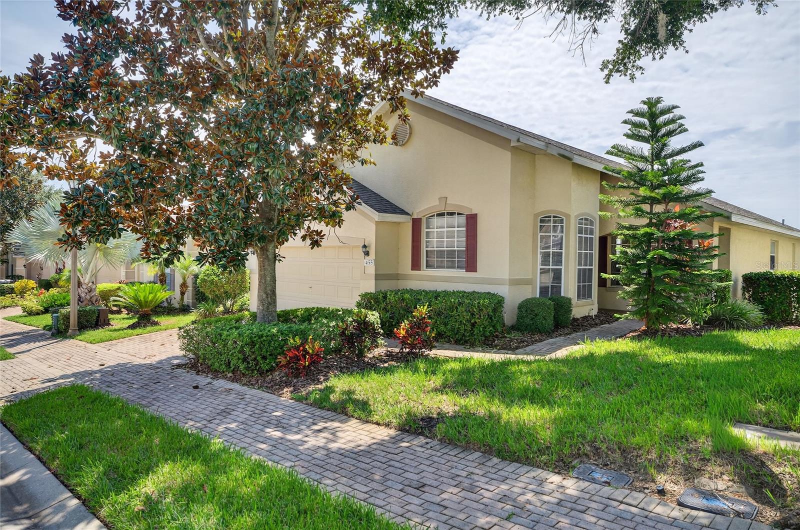 Welcome to this beautifully maintained 4-bedroom, 3-bathroom home offering 1,774 sq ft of living space in a popular gated community known for short-term rentals. This fully furnished, turnkey property is perfect as a vacation retreat or income-producing investment and comes with future bookings in place for immediate rental potential. Enjoy the Florida lifestyle with your own private south-facing pool and spa, recently resurfaced and featuring a brand new pool heater installed in December 2024. The home has seen numerous upgrades, including a new roof (2023/2024), fresh interior paint, tiled flooring throughout, kitchen enhancements, updated twin beds, and new TVs. The 2-car garage has been converted into a game room, adding extra entertainment value for guests. The community also offers resort-style amenities including a clubhouse, gym, tennis courts, and a large communal pool. Don’t miss this fantastic opportunity to own a move-in-ready home in one of the area's most desirable short-term rental communities.