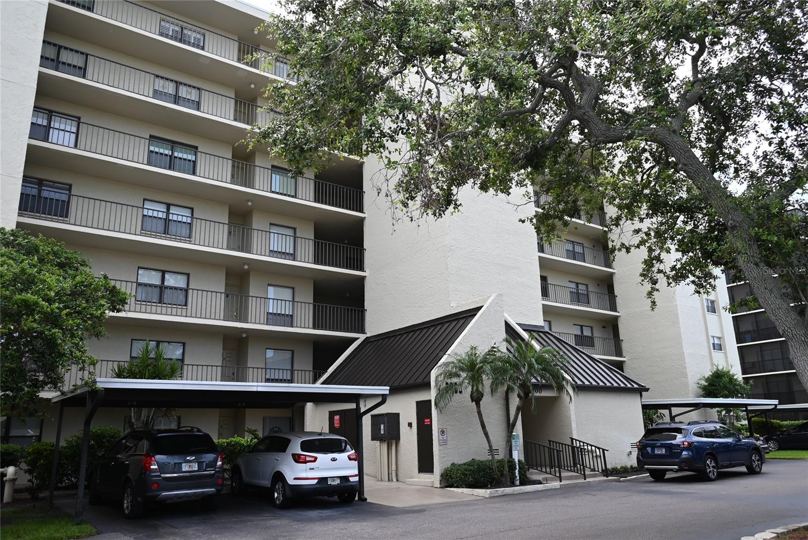 Check out this rarely available 1 bedroom condo unit in Cove Cay Village IV for rent. Exceptionally updated interior with new kitchen, built in living room shevling and separate bar area with wine frig. Bedroom has custom shelving cabinets as well. Walk in shower has full body shower fixture and there is an extra guest bath at the entrance. Full sized laundry in the uit. Tiled and screened baclony is 26 ft by 6 ft and overlooks the golf course across the street. There is one assigned covered parking spot and plenty of guest parking. Cove Cay is located just off US Hwy 19 but you would never know it. Separately owned golf course, resturant/pub and marina on site. Heated pool and spa just a walk across the parking lot. Be the first to see this one. I just rented another unit like it last month and it went quick.