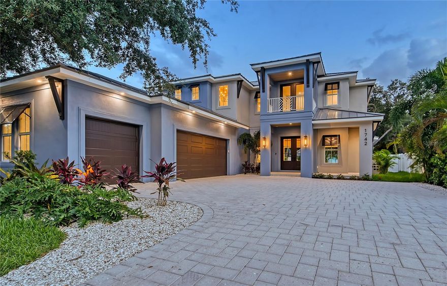 Sold Off Market! Just missed it! 

Sold Data Entry

Spectacular new construction Majestik Homes brings together modern finishes with a traditional style. At nearly 4, 200 Sq.Ft. and boasting 5 Bedrooms, 4.5 Bathrooms, 1742 Alta Vista is defined by light and detail. A large, pavered drive, surrounded by tall trees and lush landscaping, leads to a grand, double door entrance with immediate views of the luxurious open concept great room and beyond. The gourmet kitchen features stainless appliances with a 48 range beneath custom cabinets and across from a truly massive kitchen island featuring hand picked slabs of stone with an interrupted waterfall edge and under cabinet LED lighting. Step outside 24' pocketed sliders to the expansive shellstone paver decked outdoor living area complete with outdoor kitchen, pool bath, and heated pool and spa with sun deck. Double doors open up to an expansive master suite with a large walk-in shower, dual shower heads and rain head, standing soaking tub, walk-in closet and coffee bar. Endless amenities nearby invite you out to explore the World-Renowned Siesta Key Beach, Morton's Market, The Field Club and nearby Downtown Sarasota.