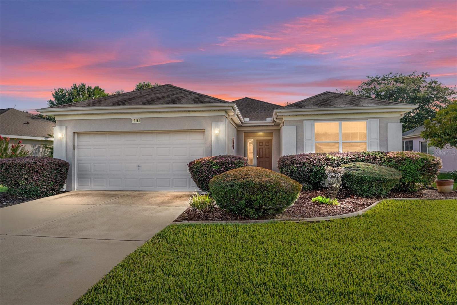 TURNKEY PONTE VEDRA MODEL – READY FOR MOVE-IN! This 3-bedroom, 2-bath home is being sold turnkey and offers comfort, convenience, and a prime location near the fitness center, indoor pool, softball field, and walking trails. Enjoy a no-carpet lifestyle—tile and laminate flooring throughout, with the exception of the carpeted enclosed lanai, which is under heat and air for year-round enjoyment.
The kitchen features birch cabinets, Formica counters, a newer side-by-side refrigerator, a breakfast bar, and a closet pantry. The primary ensuite boasts a beautifully updated tiled shower with glass doors, a double vanity, water closet, linen closet, and tile flooring. The laundry room, is located inside the home. Additional features include a garage with keyless entry, pull-down attic stairs, and a utility sink, plus multiple ceiling fans with lights throughout. The 3rd bedroom includes a closet (no doors), perfect for a guest room or office. Updates include a newer roof (2021), HVAC (2016), and an assumable termite bond.
All this is offered at a great price — see it today!