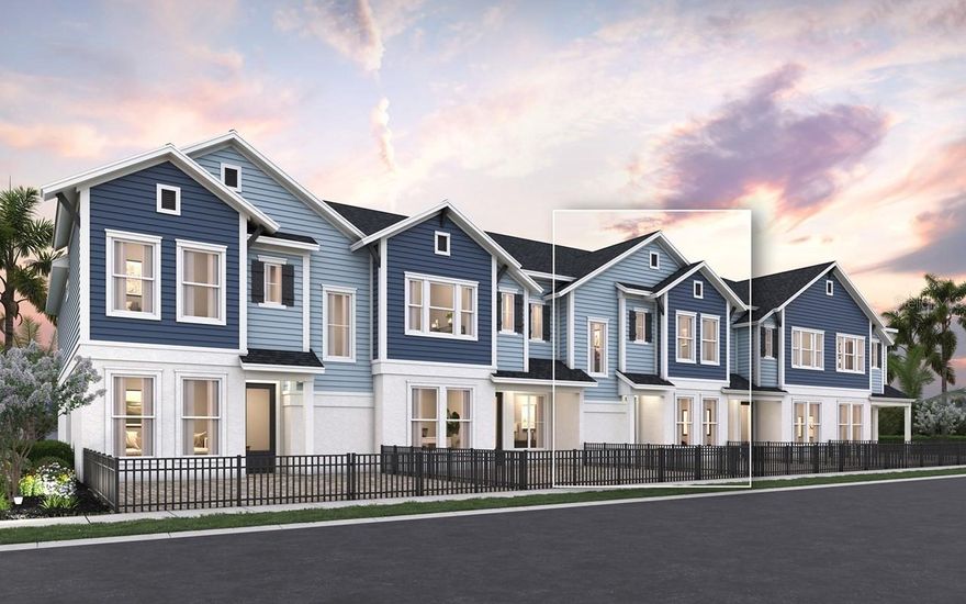 Pre-Construction. To be built. Discover this beautiful new construction townhome by David Weekley, located in the desirable Persimmon Place community, complete with a community pool . This home offers a rear-entry 2-car garage and an open, airy layout filled with natural light. Upstairs, you’ll find a spacious primary suite along with a versatile loft that’s perfect for a home office additional living space, keeping all bedrooms conveniently located on the second floor. Curated design upgrades throughout the home add style and sophistication, while energy-efficient features provide comfort and long-term savings. Ideally situated in the highly sought-after Wiregrass Ranch school district, you're just 3 miles from The Shops at Wiregrass, AdventHealth Wesley Chapel, and the brand-new Orlando Health Hospital, with easy access to I-75 and I-275 only 4 miles away. This home offers the perfect blend of location, convenience, and elevated living.