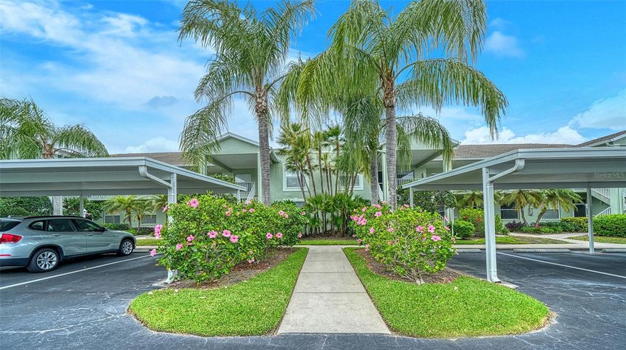 Stunningly Updated Unit with Luxury vinyl flooring throughout, offered turnkey furnished and plantation shutters!  Updated kitchen with granite counters, modern cabinets, designer backsplash, great storage pantry and eating area in the kitchen.  Vaulted ceilings in offering a light and airy space with views of the preserves and Florida fauna.  Primary with a bay window area is great for a desk or additional sitting space, walk-in closet and high quality, updated shower.  Great lanai area overlooking the private preserves.  Guest quarters boast an updated bath and separation from the rest of the home.  Designer light fixtures throughout the condo home and a freshly updated waterheater.  Carport and additional storage space.  Arbor Greens has its own community pool and tennis court along with a social membership to Stoneybrook Golf and Country Club.  Full-service restaurant, Har Tru Tennis facility, fitness room and community library and additional club pool and hot tub along with Bocce Courts to complete your resort style living.  Community boarders the Legacy Trail with its over 20 miles of biking and walking.  Near Siesta Key and Little Sarasota Bay for all the days on the sand or in the water.  Short distance to downtown Sarasota and downtown Venice.