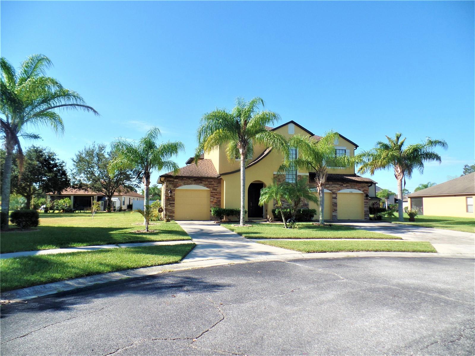 Welcome home to this spacious 4-bedroom, 2.5-bath residence offering 2,737 sq ft of comfortable living space in a secure gated community! This well-appointed home features a formal living room, a separate dining room, and a cosy family room perfect for both relaxation and entertaining. The primary suite includes a private balcony, ideal for morning coffee or evening unwinding. Step outside to a large covered and screened back porch- perfect for outdoor gatherings year-round. A 3-car garage provides generous parking and storage options. Pets are welcome, and lawn care is included for your convenience. We welcome applicants using rental assistance programs. Enjoyed peace of mind and privacy by being close to schools, Community College, shopping, and dining.