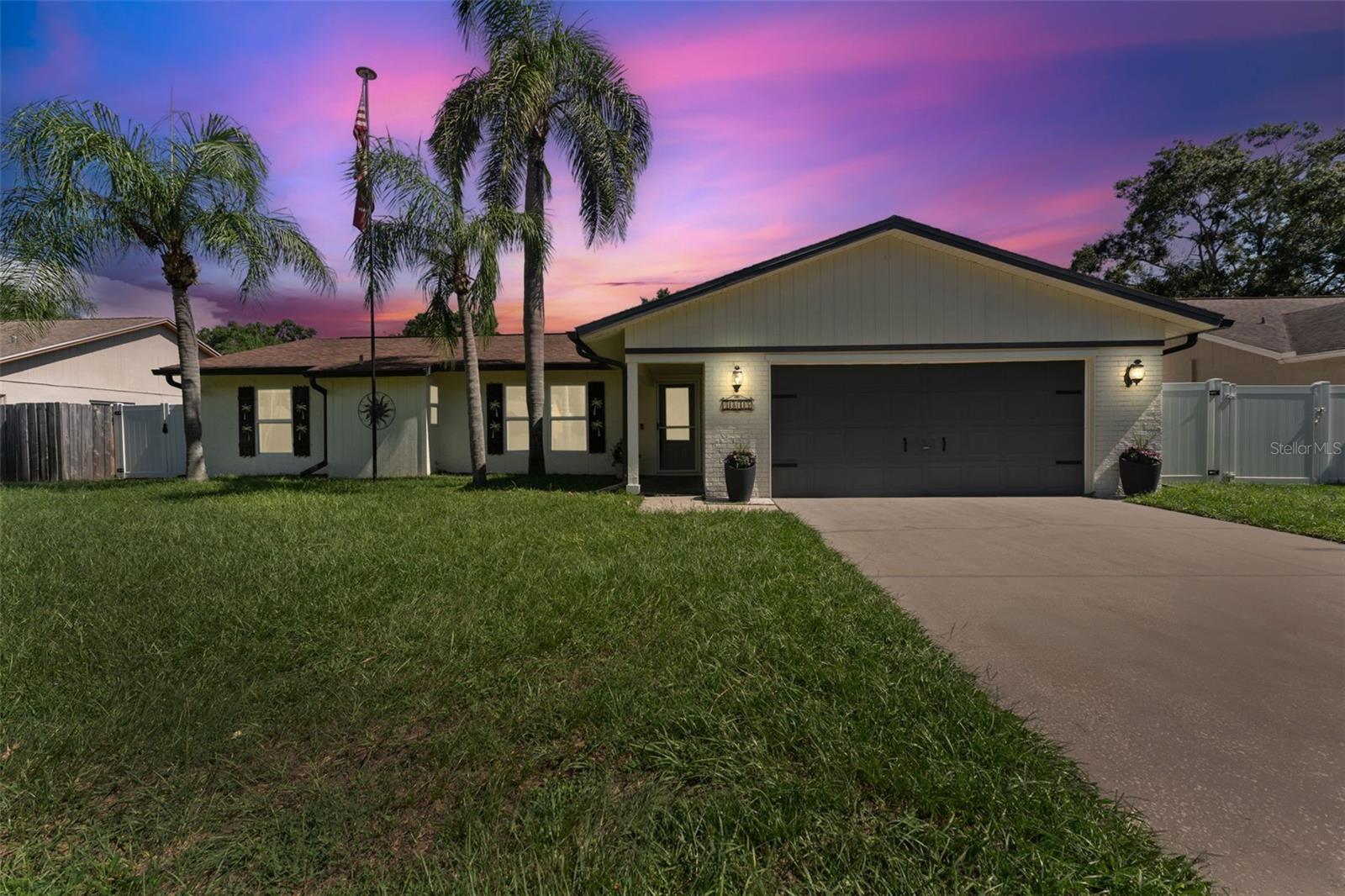 Welcome to 5815 Bitter Orange Avenue, a beautifully maintained 4-bedroom, 2-bath pool home located in the sought-after Mandarin Lakes community. This spacious residence offers 1,938 square feet of living space on a 70x100 lot, featuring a desirable split floor plan, soaring vaulted ceilings, and an abundance of natural light throughout. Built in 1988, the home has been thoughtfully updated and is truly move-in ready. The kitchen has been renovated with granite countertops, ample cabinetry, and a picture-perfect view of the backyard living with a screened-in pool with non heated spa and lanai area—ideal for entertaining alfresco dining, barbecues, and lounging.
The private master suite is separated from the other bedrooms and includes a walk-in closet for added comfort and functionality. The additional bedrooms and bathroom are generously sized, making this layout perfect for families or guests. Enjoy peace of mind with a newer roof installed in 2021 and the convenience of a fully fenced backyard, creating your own private oasis. The home is also wired for Alexa smart home integration in every room, ready to connect to the new owner's preferred device. Located just minutes from Publix, Citrus Park Mall, the Veterans Expressway, Tampa International Airport, downtown Tampa, beaches, restaurants, and more—this home offers both tranquility and accessibility. With a low HOA, no CDD, No Flood zone and not affected by any floods in the past. Don’t miss your chance to own a true Florida retreat in one of Tampa’s most convenient and established neighborhoods. Call now for a showing.