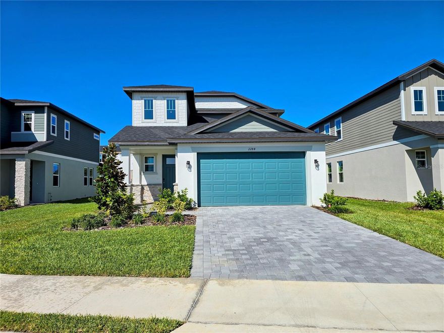 Stunning Brand-New Home for Rent in the Highly Sought-After Cyrene Community – Minneola, FL
Be the very first to live in this newly built, never-lived-in single-family home located in a secure, planned-to-be gated community with fantastic amenities. Offering style, comfort, and convenience, this 4-bedroom residence is perfect for those seeking modern living in a prime location.

This beautiful two-story home with nearly 2,100 sq ft features an airy open-concept layout with high ceilings, abundant natural light, and upgraded ceramic flooring throughout the main living areas. The spacious kitchen is equipped with quartz countertops,  pantry, large breakfast bar, and a vented range hood, making it ideal for everyday meals or entertaining. Appliances include refrigerator, range, microwave, dishwasher, washer, dryer, disposal, blinds, and garage opener—all brand new.

The primary suite is conveniently located on the first floor, offering added privacy and comfort. Upstairs, you’ll find three additional spacious bedrooms, plush carpeting, and a large open loft that can be used as a home office, media room, or playroom. With 2.5 bathrooms plus multiple storage areas, the home ensures convenience for families of all sizes.

Enjoy outdoor living with a covered front porch and a covered lanai, perfect for relaxing or hosting. The property also includes a two-car garage with an automatic door, and the home is fully fenced, offering added security and privacy.

The Cyrene community will feature a gated entrance, resort-style pool, playground, green spaces, and walking paths, creating a peaceful and inviting environment. Its location is unbeatable—just minutes from the Florida Turnpike, the new AdventHealth Hospital, a brand-new Publix shopping center, and a wide variety of shops, restaurants, and essential services.