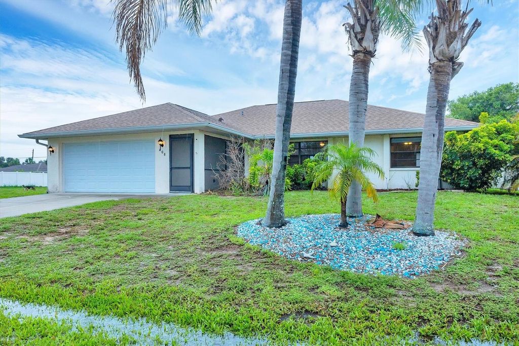 Photo of 408 Fletcher Street, Port Charlotte, FL 33954 (MLS # A4654494)