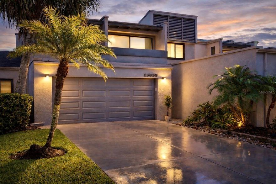 Turnkey Twin Lakes townhome with breathtaking views from BOTH sides of the home—golf course vistas from the backyard and golf + pool views from the front balconies—tucked at the end of the road in a quiet cul-de-sac setting. Designed for effortless entertaining, this home features multiple balconies and porches that create true indoor-outdoor living—morning coffee with a view, sunset wind-downs, and gatherings that feel like a getaway.

Inside, you’ll love the move-in-ready feel with fresh interior paint, brand-new luxury flooring, tons of storage, and the rare convenience of an attached 2-car garage. Enjoy an upgraded kitchen with stainless steel appliances and granite/quartz countertops, plus key mechanical peace of mind with a newer A/C (2021) and a tankless water heater (approx. 4 years). Exterior maintenance—including the roof, maintained/updated by the HOA—supports low-maintenance living.

Twin Lakes is a highly desirable Carrollwood Village enclave where units rarely become available, close to parks, shopping, dining, major roadways, and Tampa International Airport. Schedule your showing today!