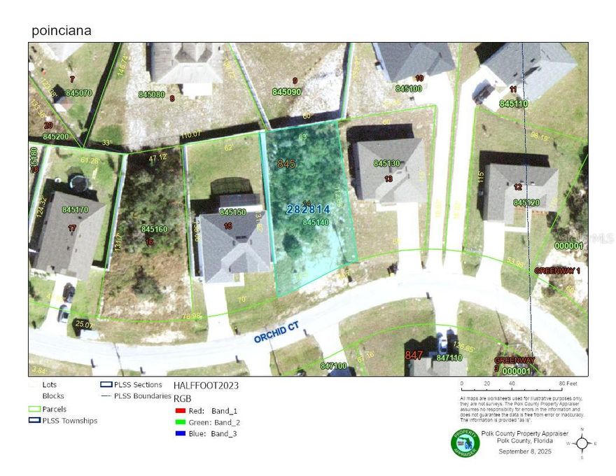 Prime location in Poinciana Neighborhood 2, Village 8—a vacant residential lot offering 7,906 sq ft (.18 acre) of development potential. Quiet cul-de-sac setting near schools and amenities, with easy access to local parks and major roadways. Perfect for building your dream home or investment. This property represents an exceptional opportunity in one of Kissimmee’s most desirable areas.”