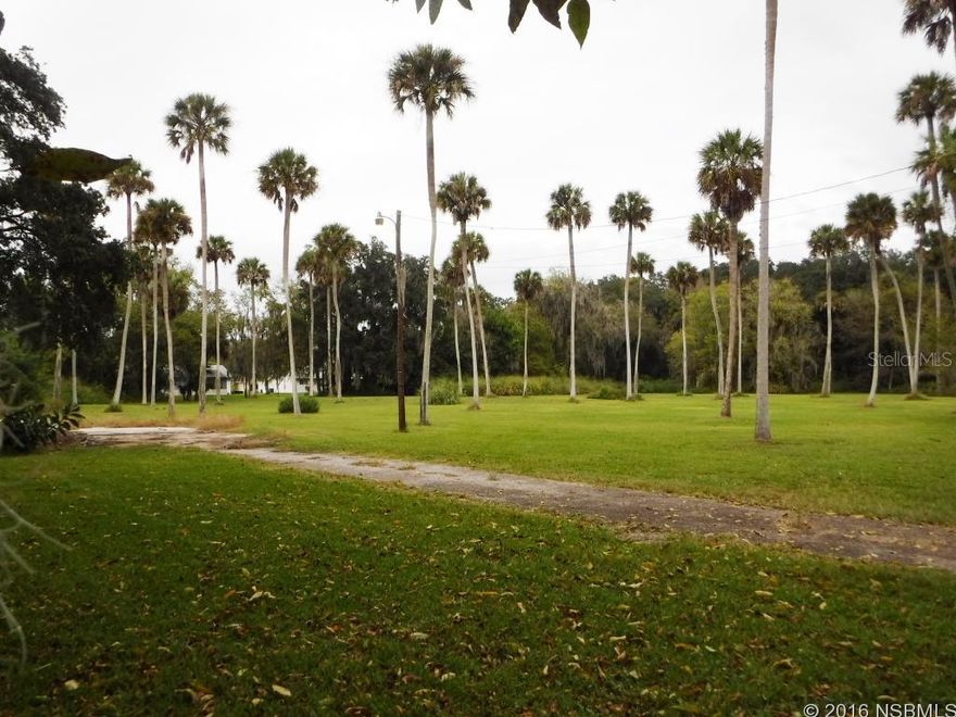 Owner financing available. Great opportunity to build your own dream home estate or up to 6 residential home sites. 2.7 acre cleared lot. Very desirable residential location and school district. Short drive to professional corridor, shopping, restaurants and just a 15 minute drive to the World's Most Famous Daytona Beach. Survey attached. ;Water: Available at Site