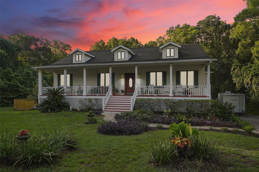 Welcome to your NEW home located at 2836 Shenandoah Road. Don’t miss this EXPANSIVE 5 bedroom, 3 FULL bathroom, and a 3+ GARAGE home offering 4,050 heated square ft of living space PLUS a 794 sq ft garage under central heat and air! The possibilities are endless with a total of 6,106 square feet! Situated right on the edge of a private cul-de-sac in the heart of Brandywine, this home is elegantly designed for both comfort and function. This home provides generous living spaces and a timeless charm. Four of the bedrooms feature walk-in closets, with the master suite including TWO walk in-closets. This not only ensures comfort but also convenience for the whole family especially with the access of a formal dining room.
The lower level of the home is fully finished and offers incredible flexibility. Offering a true wood-burning fireplace, a seperate refrigerator and even its own access! Complete with its own bedroom, full bathroom, built-in bar, and a private entrance from the garage, this space is ideal as a mother-in-law suite, guest retreat, or even a separate entertainment area. With direct access, private amenities, and separation from the main level, this area is perfectly designed to allow loved ones to enjoy both connection and privacy under one roof.
The home is powered by efficient propane utilities, including two gas hot water heaters, a fire place and a stove that all run off gas. With two HVAC systems and two refrigerators this space is ready for you!
The entire home has updated wiring which provides the assurance of modern performance. The washer and dryer are included, making this home immediately move-in ready
With over 6,000 square feet under roof, this residence provides the space and flexibility to fit your lifestyle, whether that’s entertaining guests, accommodating a growing family, or simply enjoying the comfort of spacious living. Blending newer system updates with classic features, this home offers an exceptional opportunity in Deland!