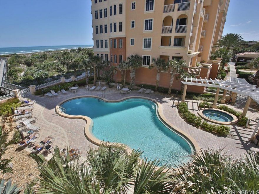 Water views of the Ocean and River.  Kitchen has granite countertops and dining area. ;Water: City