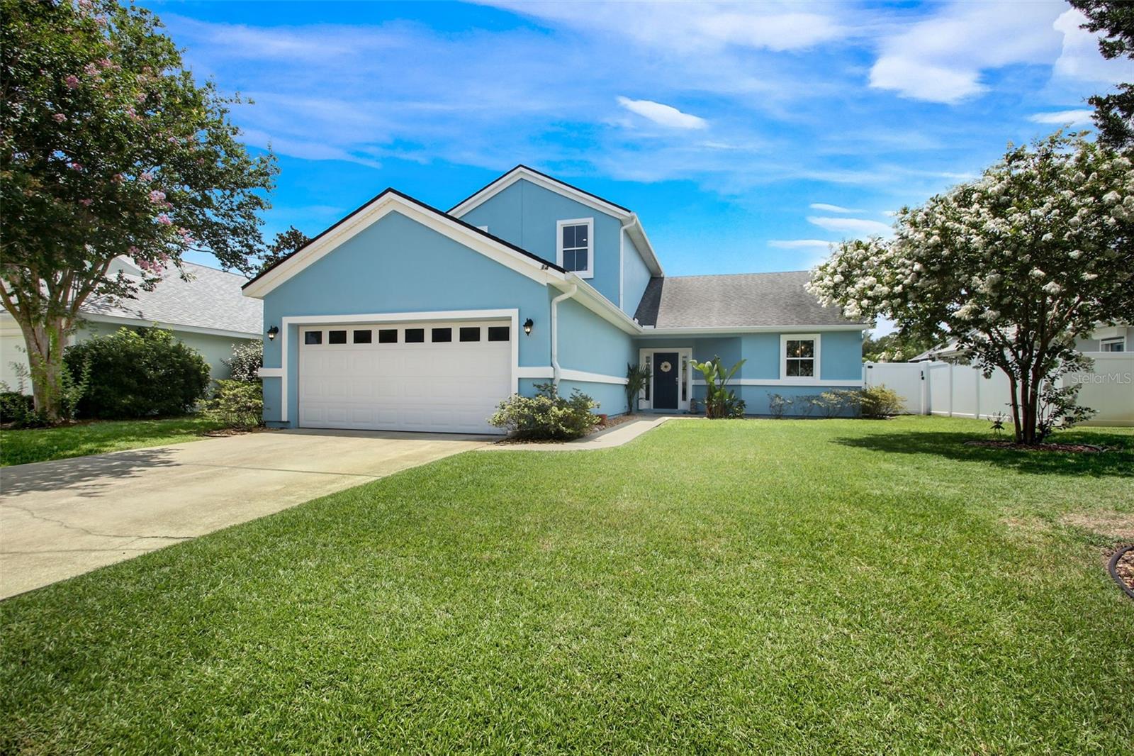 Stunning 4-Bedroom Pool Home with Saltwater Canal Frontage in Highly Desired Palm Harbor Neighborhood!
Welcome to 14 Comet Court, a beautifully updated one and a half story home located on a cul-de-sac in one of Palm Harbor’s most sought-after areas. This 4-bedroom, 3-bathroom gem offers the perfect blend of indoor luxury and outdoor Florida living. Step inside to an open-concept living, dining, and kitchen space anchored by a custom electric fireplace and stunning tongue-and-groove shiplap ceiling with faux wood beams. The entertainer’s kitchen is a true showstopper — featuring granite countertops, stainless steel appliances, all-wood cabinetry, and abundant storage. A massive sliding glass door opens to the private backyard oasis with a sparkling pool with full screen enclosure, covered patio, fully fenced back yard and a private floating dock overlooking the scenic saltwater canal —perfect for year-round entertaining. Relax in the shaded paver patio, framed by a blooming crepe myrtle and hibiscus flowers or enjoy sunset gatherings from your very own floating dock. The garden is thoughtfully landscaped and includes raised planter boxes for homegrown herbs or veggies. Inside, the main floor features two spacious en-suite bedrooms, one with a walk-in closet and spa-inspired bathroom including a walk-in shower and jetted Jacuzzi tub. A tucked-away washer and dryer sit neatly behind a custom barn door under the stairs. The staircase itself is a design feature, adorned with ocean-inspired tile leading to the upper level where you’ll find two more bedrooms joined by a large, stylish Jack-and-Jill bath, along with a flex space ideal for a home office, playroom, or oversized closet—your choice!
Additional features include: • Two-car garage | • Pest control tubing system | • Energy-efficient upgrades | • Located in a top-rated school zone. This home checks every box for comfort, style, and lifestyle. Don’t miss your chance to own this private paradise in the heart of Palm Harbor! Schedule your showing today — homes like this don’t last long!