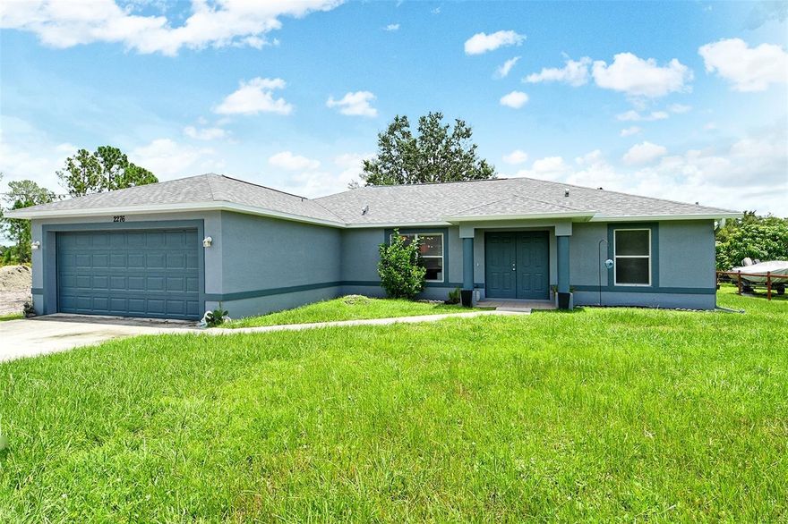 Tranquil Florida Living with Modern Updates – No HOA!
Welcome to this lovely 3-bedroom, 2-bath home offering 1,612 square feet under air and a peaceful retreat with a thoughtfully designed open and split floor plan. Nestled on a quiet lot, the backyard opens to serene, wooded privacy—perfect for morning coffee or evening relaxation around the fire pit.
Step outside to enjoy the sparkling in-ground swimming pool and a newly painted exterior that adds fresh curb appeal. Recent upgrades include a new roof (2023), new well pump (2025), new pool pump (2025), new water heater (2024), new A/C air handler (2023), and new A/C compressor (2019)—providing peace of mind and comfort for years to come.
Located just a short drive from the beautiful beaches of Venice and Manasota Key, this home offers the best of coastal living with convenience and tranquility. And with NO HOA, you’ll enjoy the freedom to personalize your property without restrictive covenants or fees.
Whether you're looking for a full-time residence or a seasonal escape, this property is a must-see!