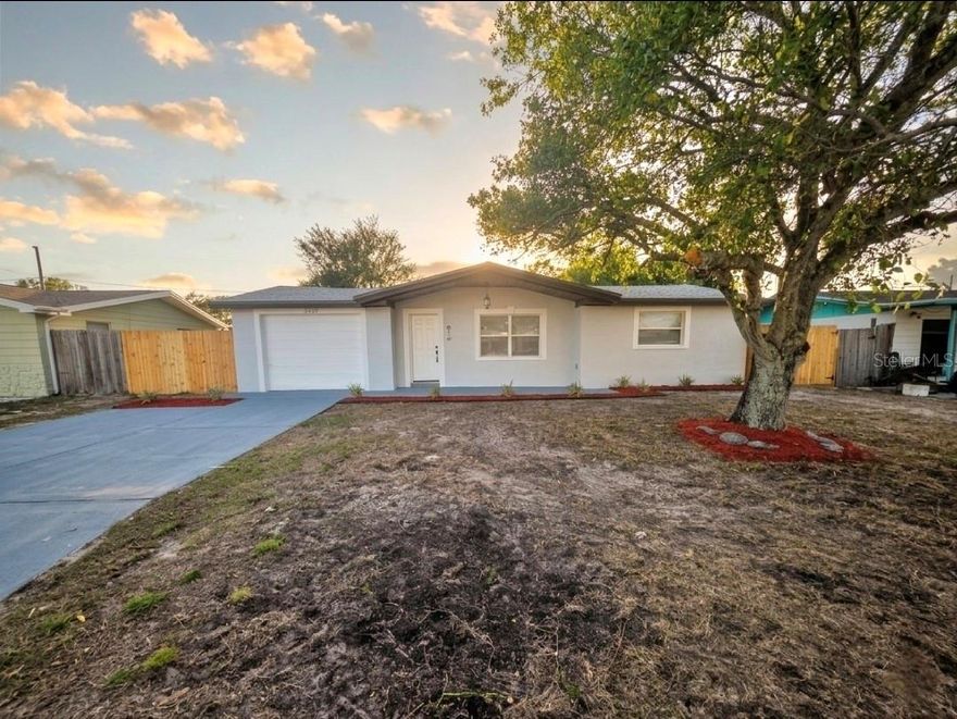 Fully renovated 4-bedroom, 3-bath home with a modern open layout and high end finishes throughout. beautiful kitchen, stainless steel appliances, and a large island perfect for entertaining. Update bathrooms, luxury vinyl flooring and plenty of natural light. Spacious lot with private fence yard and extended driveway. NO HOA!!! Conveniently located near major roads, Shopping, and dining. Move in ready!!!