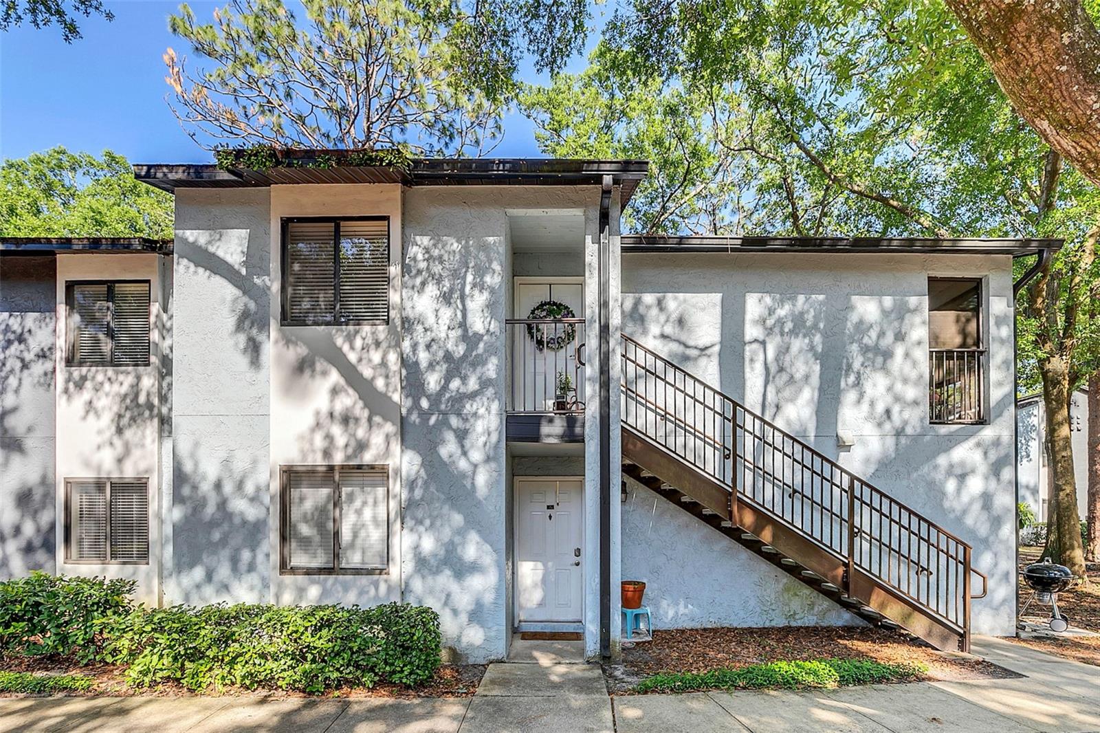 Welcome home! This fully renovated condominium offers a turnkey opportunity for those seeking a modern and move-in-ready living space. With its prime location, tasteful upgrades and top-floor setting, this two-bedroom, two-bath unit provides the ultimate privacy and tranquility. Right as you walk in, you will be greeted by the warmth and elegance of laminate flooring throughout. The open and airy layout seamlessly connects the living, dining and kitchen areas, providing a spacious and inviting atmosphere. The kitchen has undergone a complete transformation and features modern appliances, sleek countertops and ample cabinet space. Both bedrooms are spacious and the fully renovated baths exude luxury, showcasing contemporary fixtures, stylish vanities and designer finishes. One of the standout features of this condominium is the balcony, a private outdoor space where you can relax, soak in the sunshine and enjoy the fresh air. Residents of this complex also have access to a variety of community amenities, such as a pool, fitness center and clubhouse. Schedule your private showing today and make this exquisite condominium your new home!