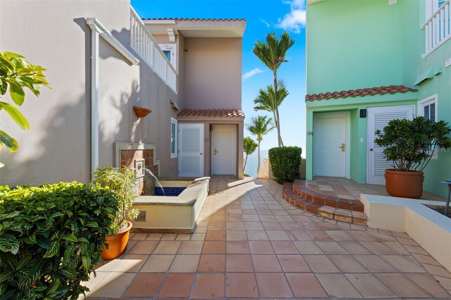 Price improved! Located in Las Casitas I at the renowned El Conquistador Resort in Fajardo, this versatile two-bedroom villa offers exceptional flexibility. It can function as a full family residence or be divided into two separate units—ideal for personal use, rental income, or a combination of both. This property works perfectly as a primary residence or as a high-performing investment for short-term rentals (subject to certain restrictions). It also offers privileged parking with convenient access to the drop-off area, adding to its practicality. The villa is a true blank canvas, ready for the new owner to personalize and design to their taste.
Las Casitas features its own exclusive amenities, including swimming pools, a fitness center, and more. Property owners may also join the El Conquistador Resort Membership Program, which grants access to the hotel’s facilities, such as the water park, marina, restaurants, multiple pools, and the private island of Palomino, among other privileges.
This villa enjoys a spectacular east-facing view overlooking the islands of Vieques, Culebra, and the surrounding Caribbean waters. One of its most unique and desirable features is its direct, same-level access to the pool—no stairs required—while offering unobstructed, panoramic ocean views right from the villa. Monthly HOA: $1,291; annual taxes: $2,581.22; annual insurance: $10,056.