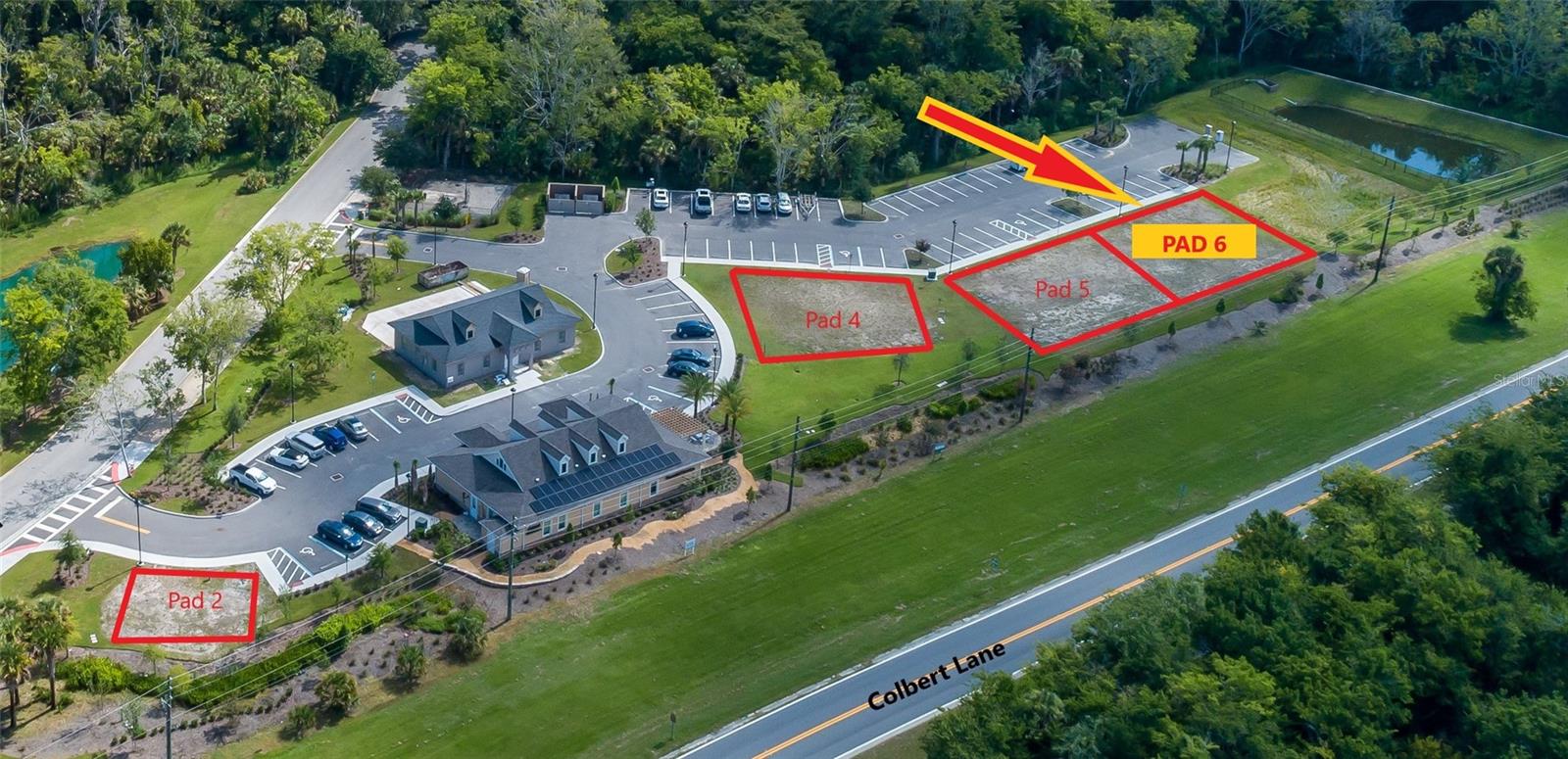 Owner has paid for all site infrastructure on this versatile use parcel. Build restaurant/deli, professional office and/or retail. Sites are ready to build - cleared and level, with utilities to site, roads, parking, and electric vehicle charging stations already in. This pad allows for a building up to 3,700 SF with road-facing signage. Can be combined with adjacent site for up to 7,900 SF building (see MLS 259115). Located on main north-south traffic corridor in Palm Coast, near upscale neighborhoods and luxury 260-unit assisted living facility -- this site is ready for your business! Only 3 lots left in this brand new commercial park. Zoned MPD.