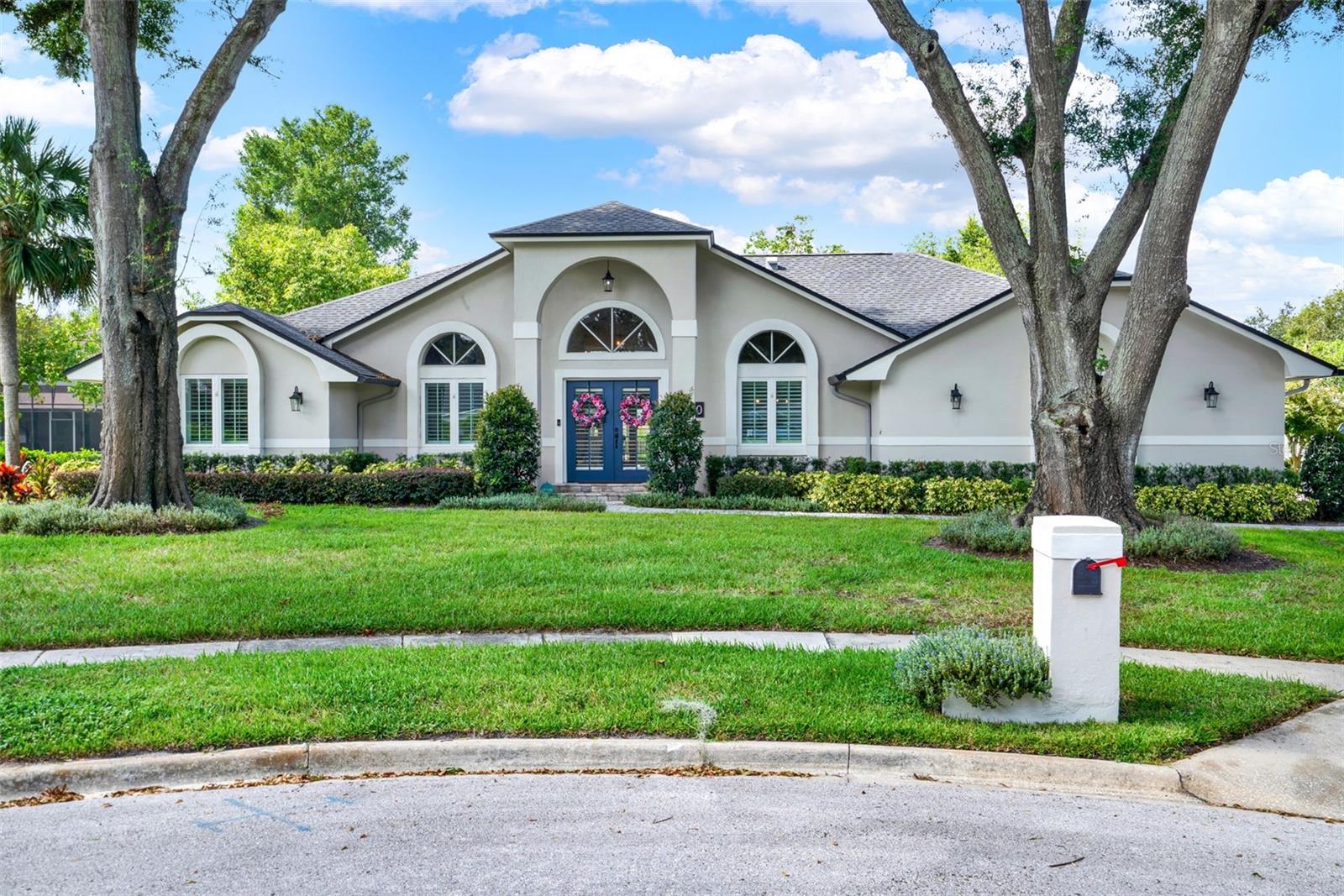 Warning: Reading this, you will realize everything is NEW in this house. You already know why everyone search for homes in the Bay Hill area of Dr. Phillips, because it’s the best of Central Florida living. What you may not expect is to find a home where every detail has been addressed, every upgrade completed, and every corner thoughtfully refined. From the moment the current owners purchased this property in 2020, they began a complete reinvention that touched every space, every surface, and every system. The result is a 4 bedroom residence that blends luxury and practicality, designed for both everyday comfort and unforgettable entertaining. Outdoors, the transformation began with the essentials: a new roof, a fully resurfaced pool, new pool screen, a new spa heater, and elegant pavers across the pool and patio. The backyard immediately became a private oasis, with a south facing orientation that allows all day enjoyment without the punishing western sun. In 2021, the focus turned inward with dramatic results. The kitchen was stripped to the studs and rebuilt for a true chef, featuring new appliances, a professional propane gas range, and a layout designed for entertaining as well as daily living. All three bathrooms were fully remodeled with luxury finishes, including the primary suite’s spa inspired retreat. The suite also features a spacious sitting room/office, offering flexibility for work, relaxation, or simply a quiet escape. At the same time, the flow of the home was reimagined: walls were reframed to widen hallways, the family room floor was raised for continuity, and ceilings were retextured for a modern, elegant look. Even the formal living room was enclosed to create a private office, proving that every detail was considered. The updates didn’t stop there. The renovation touched every surface: new windows, sliders, and doors; new flooring and tall baseboards; fresh interior and exterior paint; updated lighting and electrical; and a beautifully refinished fireplace that anchors the main living space. Outdoors, the upgrades continued with new landscaping and irrigation, paver walkways and driveway, and French doors with a transom window that fill the dining room with natural light. Finally, in 2024, the septic drain field was replaced, underscoring the owners’ commitment to making this a truly turnkey home with no projects left undone. What sets this property apart is not just the quality of the work, but the vision behind it. The soaring vaulted ceilings and open floor plan create a sense of volume and light, while the thoughtful reconfiguration of key spaces makes the home more functional and inviting. Outdoors, the oversized lot of more than half an acre, combined with the cul-de-sac location, ensures privacy and tranquility with no through traffic. This is a home designed not only for beauty, but for ease of living where every upgrade has been completed, and every improvement adds lasting value. It’s rare to find a home in Bay Hill and Dr. Phillips where the renovations are this extensive, this recent, and this thoughtfully executed. More than a house, this is a finished masterpiece ready for its next chapter. Move in, unpack, and begin enjoying the very best of Central Florida living from the very first day.