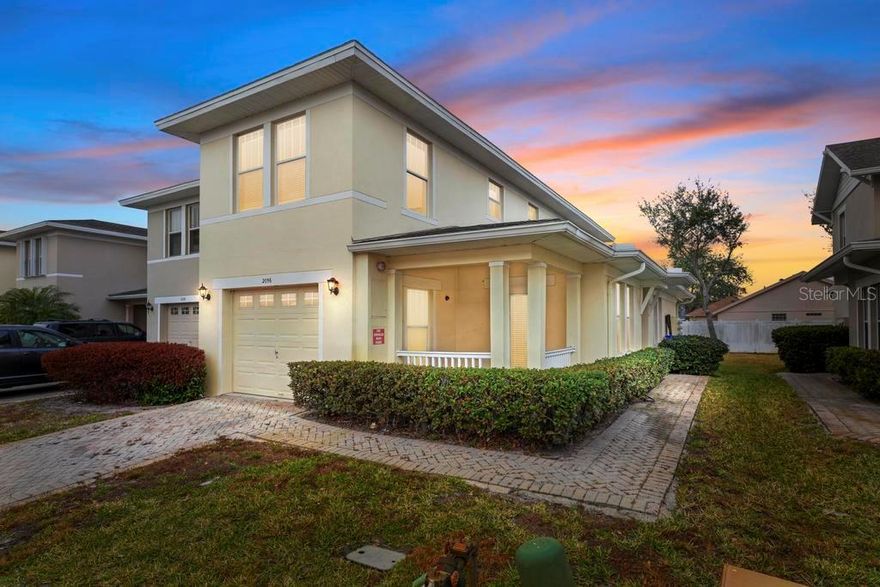 Under contract-accepting backup offers. Welcome to 2056 Cypress Bay Blvd – A Rare End-Unit Gem in the Gated Community of Cypress Lakes!This beautifully designed 3-bedroom, 2.5-bathroom townhome offers the perfect blend of comfort, space, and convenience. As an end unit, the home is filled with abundant natural light and enjoys additional green space outside—creating a brighter, more open feel both inside and out.Step inside to an inviting first-floor layout featuring a spacious living room with direct access to a covered front porch—ideal for relaxing mornings or winding down in the evenings. The open-concept dining room and kitchen provide an ideal space for entertaining, while a convenient half bath adds functionality for guests.A standout feature of this home is the rare first-floor primary suite, complete with a full private bathroom—offering flexibility and privacy not often found in townhome living.Upstairs, you'll find two additional generously sized bedrooms, another full bathroom, and a versatile landing area at the top of the stairs—perfect for a reading nook, study space, or small sitting area.Located within the gated Cypress Lakes Townhomes community, residents enjoy access to a sparkling community pool, playground, and beautifully maintained sidewalks throughout. The location is unbeatable—just minutes from shopping, dining, schools, and major highways, making commuting and everyday living effortless.Whether you're searching for your primary residence, a second home, or an investment opportunity, this home checks all the boxes.Schedule your private showing today!