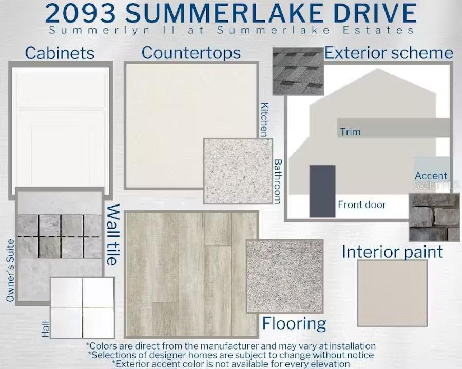 SUMMERLAKE ESTATES - Residential
